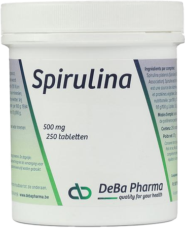 Spirulina Comp 250x500mg Deba 2