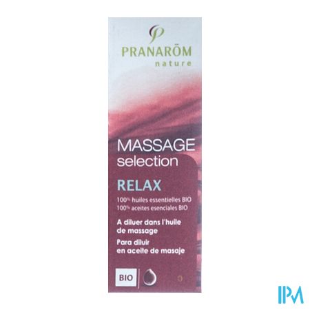 Massage Selection Relax Hle Ess 10ml Pranarom 1