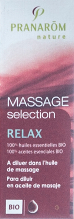 Massage Selection Relax Ess Olie 10ml Pranarom 2