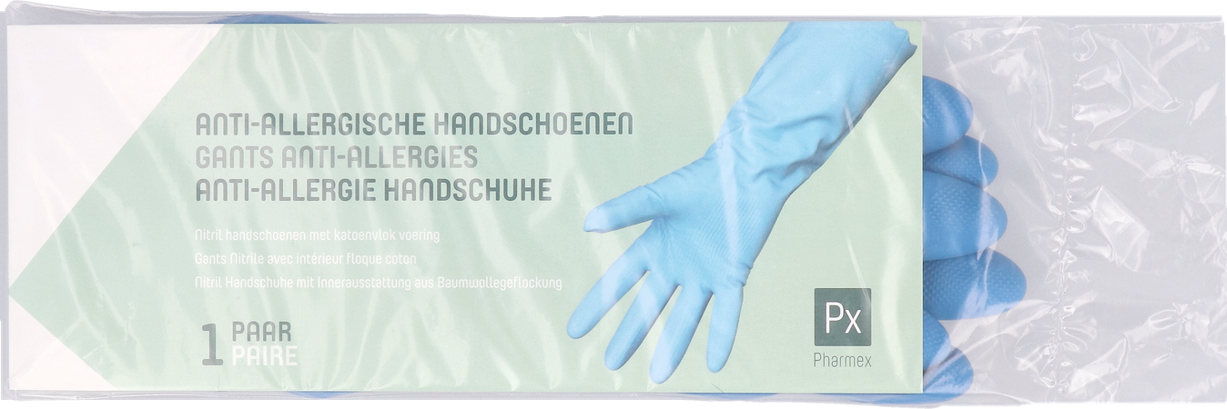 Pharmex Handschoen A/allergeen Nitril M 2
