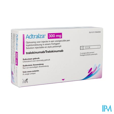 Adtralza 300mg Opl Inj Voorgevulde Pen 2x2ml