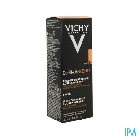 Vichy Fdt Dermablend Fluide 35 Sand 30ml