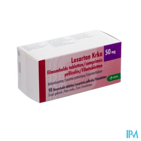 Losartan Krka 50mg Filmomh Tabl 98