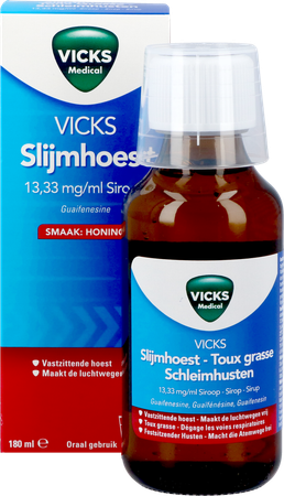 Vicks Slijmhoest Siroop 180ml 8