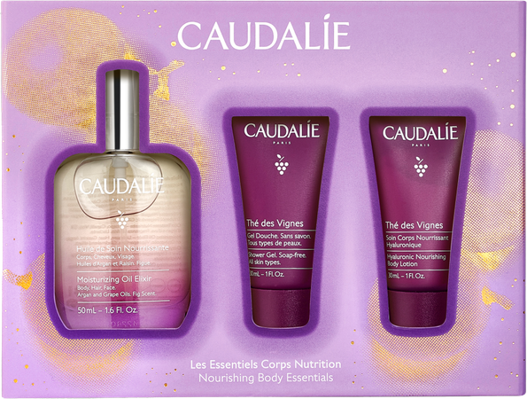 Caudalie Kerstset Moistur.oil Elixir 2024 3 Prod. 1