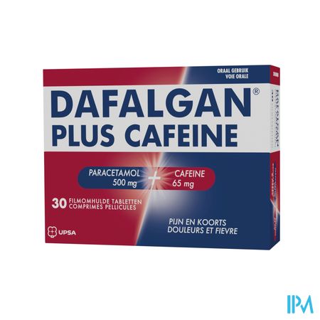Dafalgan Plus Cafeine 500mg/65mg Filmomh Tabl 30 1