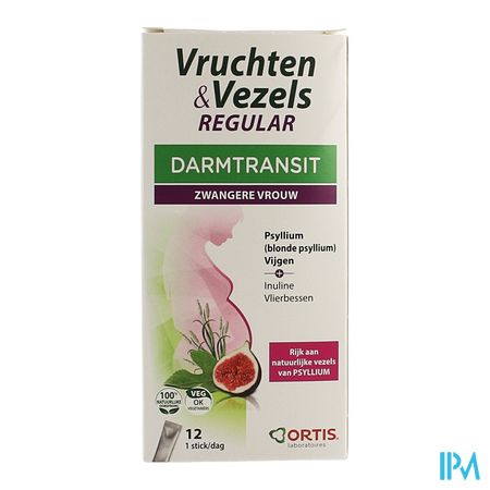 Ortis Vruchten&vezels Regular Sticks 12 2
