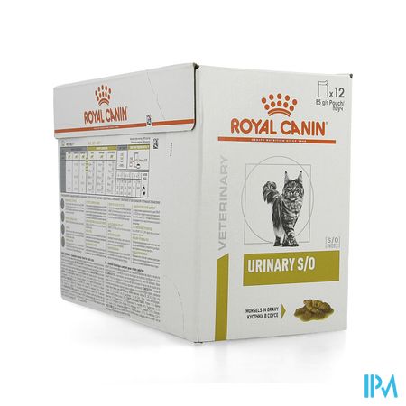 Royal Canin Cat Urinary S/o Morsel Gravy Wet12x85g