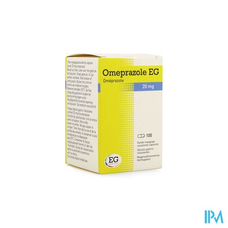 Omeprazole EG 20Mg Caps Gastro Resist Pot 100X20Mg