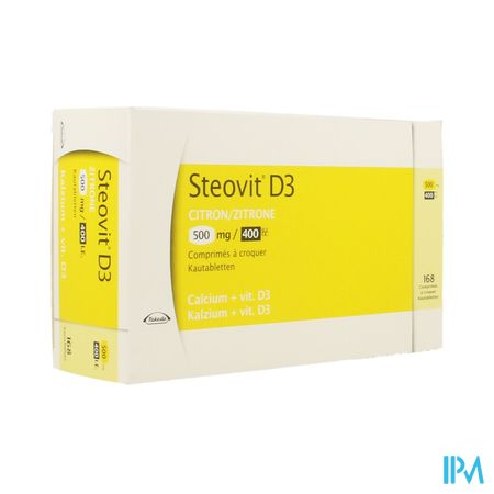 Steovit D3 500mg/400ie Comp 168