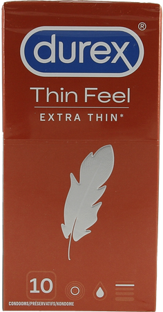Durex Thin Feel Extra Thin Condoms 10 4
