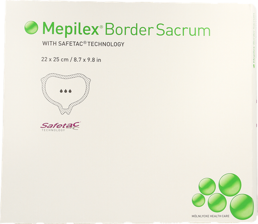 Mepilex Border Sacrum Ster 16,0x20,0 5 282060 1
