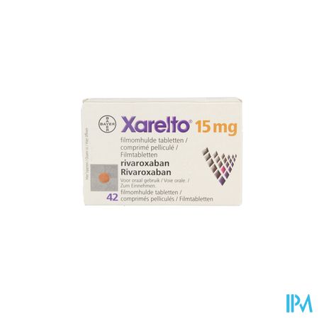 Xarelto 15mg Filmomh Tabl 42 X 15mg 2