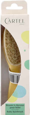 Cartel Brosse Cheveux Bebe Jaune Asie 1
