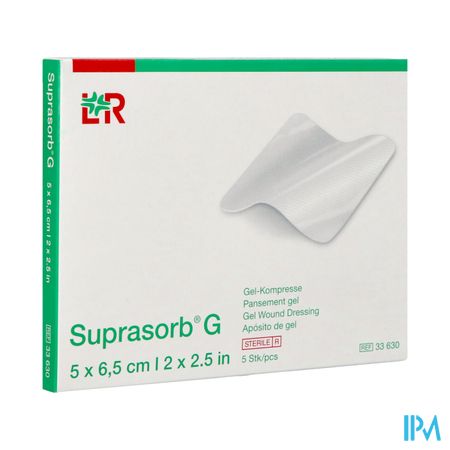 Suprasorb g Compresse New 5x6,5cm 5 33630