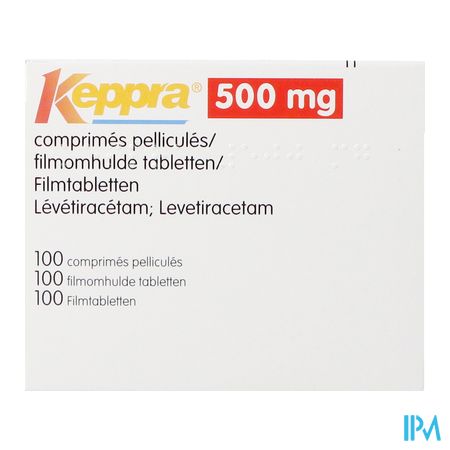 Keppra 500mg filmomh. tabl. (100) 4