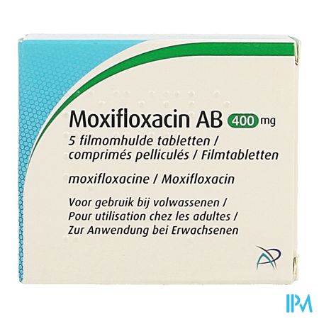 Moxifloxacin Ab 400mg Comp Pell 10 X 400mg 1