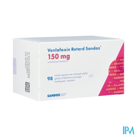 Venlafaxin Retard Sandoz 150mg Lib.prol. Caps 98