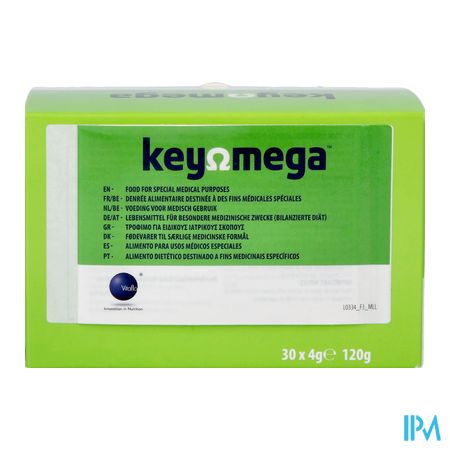 Keyomega Pdr Zakje 30x4g 2