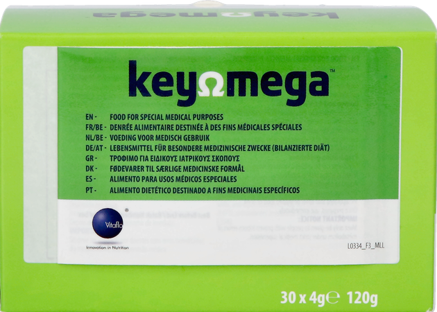 Keyomega Pdr Zakje 30x4g 2