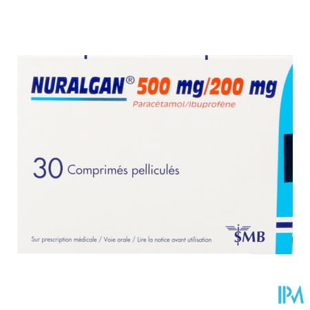 Nuralgan 500mg/200mg Filmomh Tabl 30 3