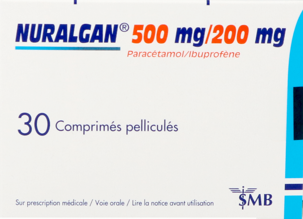 Nuralgan 500mg/200mg Filmomh Tabl 30 3