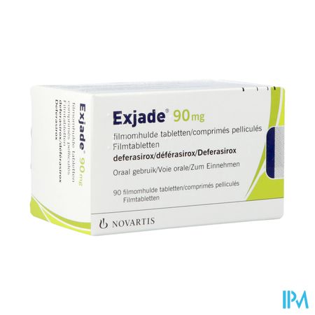 Exjade 90mg Filmomh Tabl 90 X 90mg