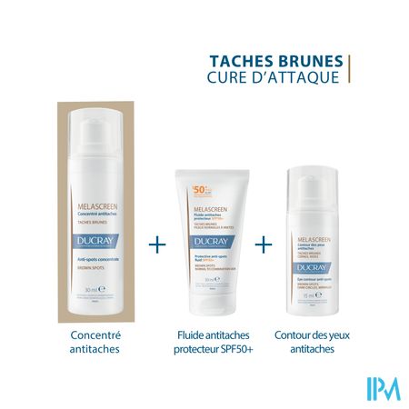Ducray Melascreen Concentraat A/pigmentvlek 30ml 24