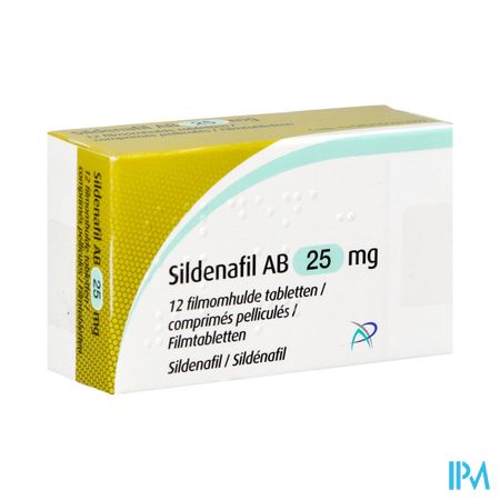 Sildenafil Ab 25mg Filmomh Tabl 12