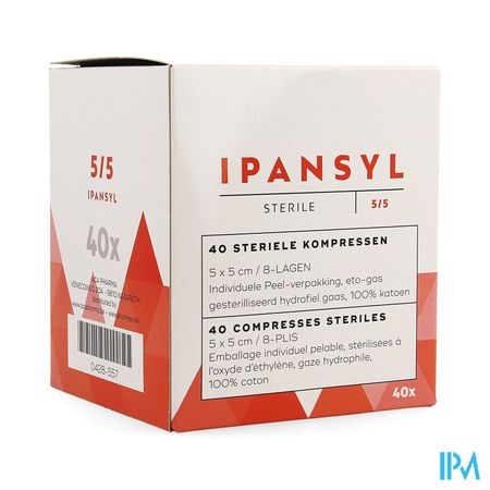 Ipansyl 1 Cp Ster 8pl 5,0x 5,0cm 40