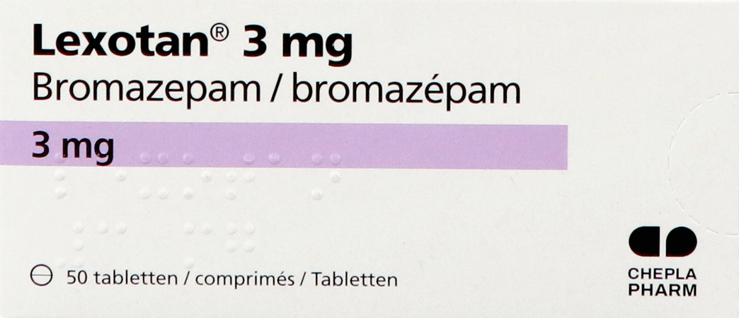 Lexotan 3mg Comp 50x 3mg 1