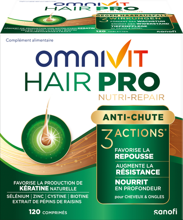 Omnivit Hair Pro Nutri Repair             Comp 120 7