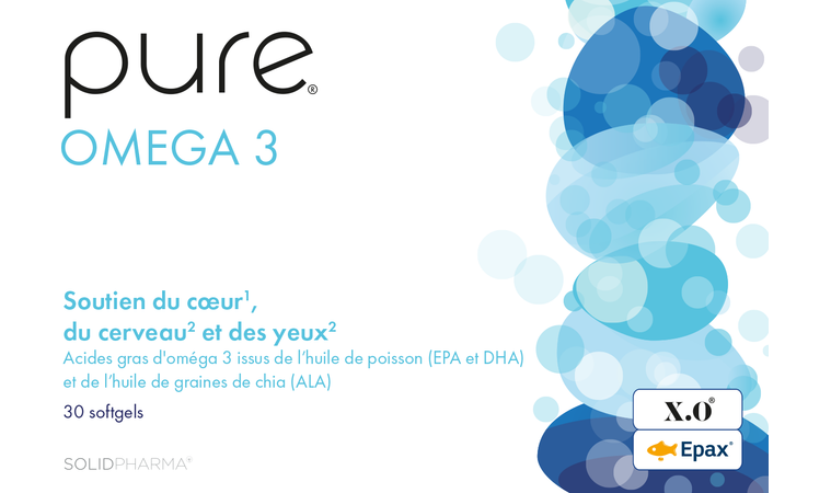 Pure Omega 3 Soft Caps 30 3