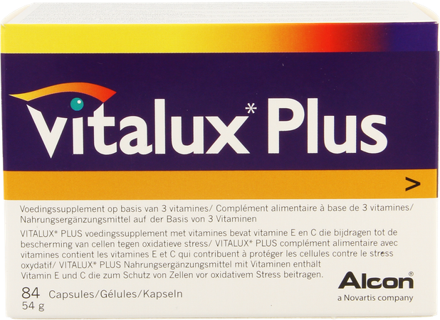 Vitalux Plus Caps 84 1