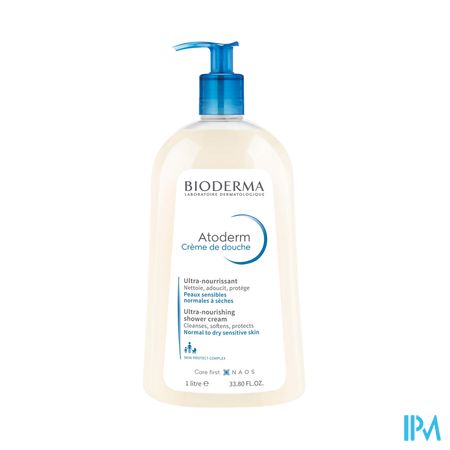 Bioderma Atoderm Wascreme Voeden-beschermen 1l