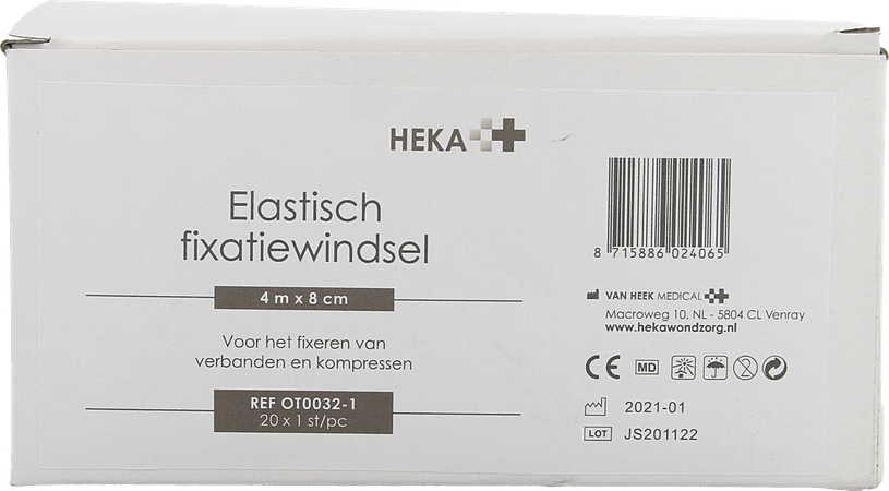 Heka Zom Bande Elastique 4mx8cm 20 1