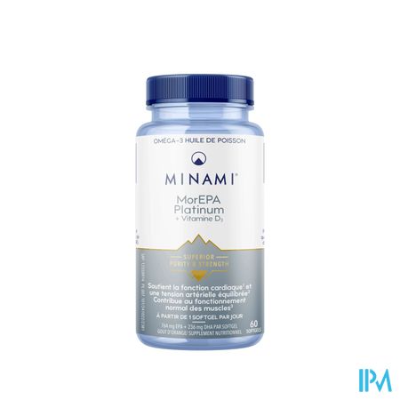 Minami Morepa Platinum Vitamine D3 Caps 60 1