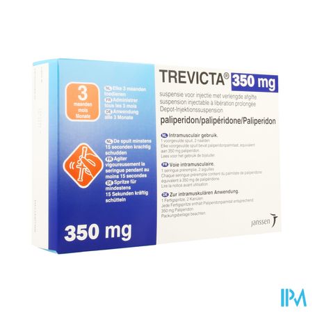 Trevicta 350mg Verl.afgifte Voorgev.spuit 1+2 Nld