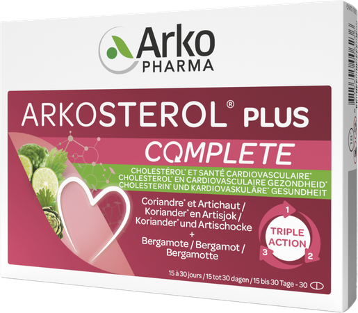 Arkosterol Plus Caps 30 9