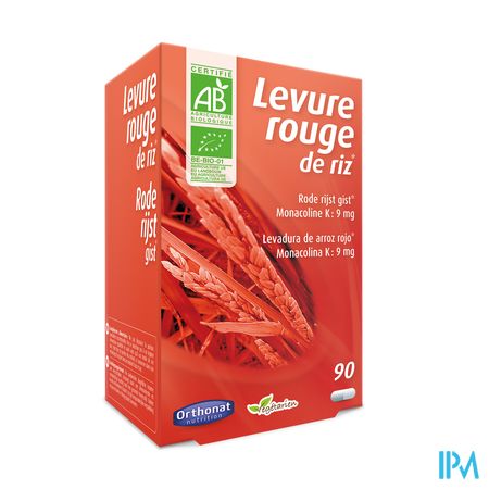 Levure Rouge De Riz Gel 90 Orthonat