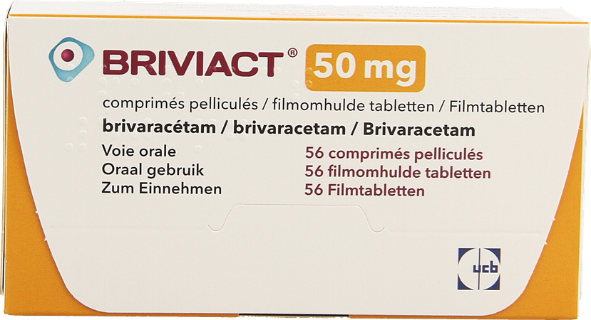 Briviact 50mg filmomh. tabl. (56) 1