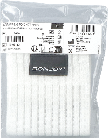 Donjoy Strapping Blanc Pouce 1