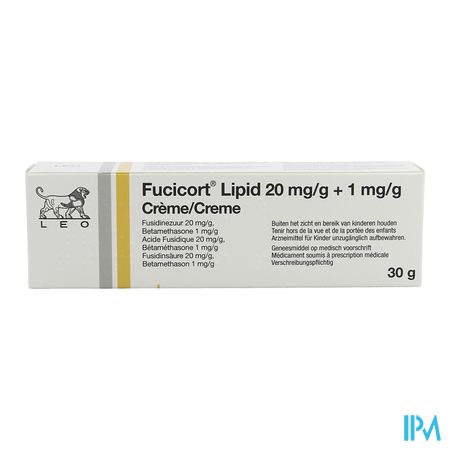 Fucicort Lipid Creme Impexeco 20mg/g+1mg/g 30g Pip 1
