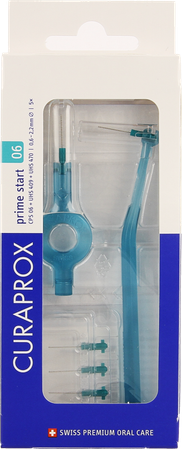Curaprox Cps 06 Prime Start Turq. 2,2mm 5+2 Houder 1