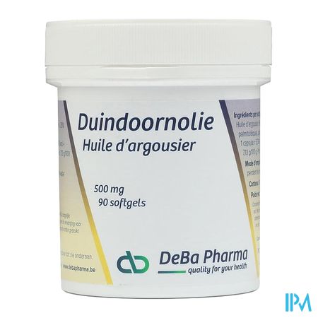 Duindoorn Olie Softgel 180x500mg Deba 2