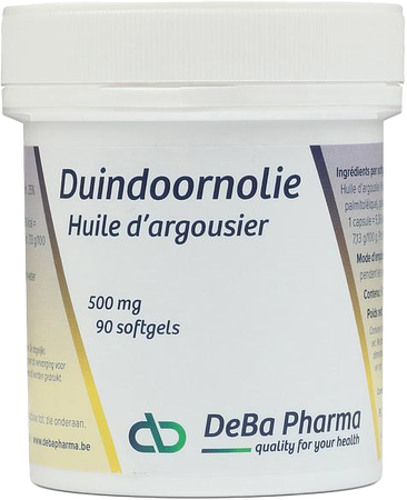 Huile Argousier Softgel 180x500mg Deba 2