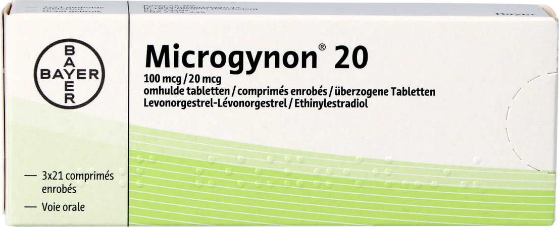 Microgynon 20 Drag 3 X 21 3