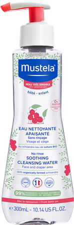 Mustela Pts Verz. Reinigend Water Z/spoelen 300ml