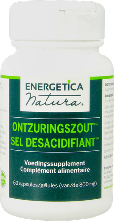 Ontzuringszout Energetica Caps 60 6