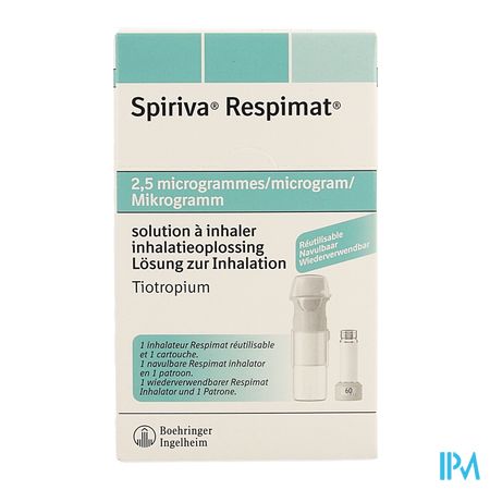Spiriva Respimat 2,5mcg 60 Sol Inhal+1 Cartouche 2